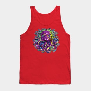 Wild Octopus Tank Top